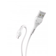 Кабель USB - MicroUSB HOCO X37 2,4A 1м 3 шт (Белый)