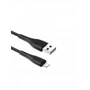 Кабель USB - Lightning BOROFONE BX37, 2,4A 1м 2 шт (Черный)