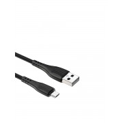 Кабель USB - MicroUSB BOROFONE BX19 2A 1м 2 шт (Черный)