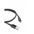 Кабель USB - MicroUSB BOROFONE BX54 2,4A 1м в оплетке 2 шт (Черный)