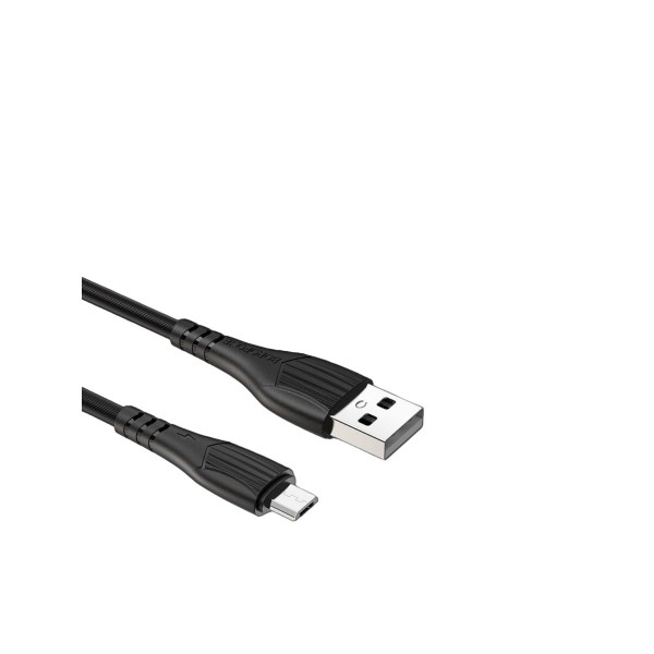 Кабель USB - MicroUSB BOROFONE BX19 2A 1м 5 шт (Черный)