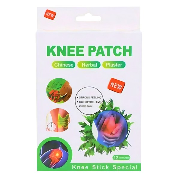 Пластырь обезболивающий Knee patch для коленного сустава с экстрактом полыни 