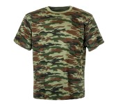 Мужская камуфляжная футболка размер XL (Зеленая)