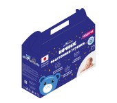 Ночные ультратонкие мягкие детские подгузники трусики для малышей Hee hee bear XXXL, (от 17 кг и более), 10 шт