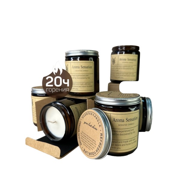 Бездымная аромасвеча French Juniper Lavende, 100 гр х 6шт