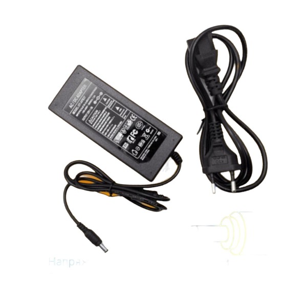 Адаптер питания для светодиодных лент ac/dc adapter LX1205 12V 5A (Черный)