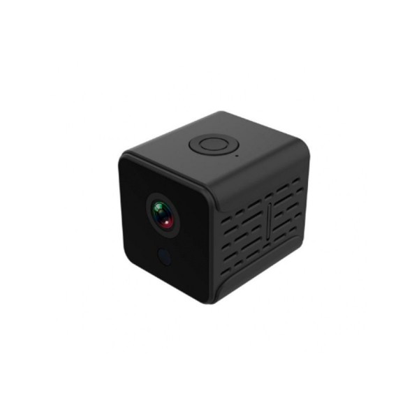Беспроводная Wi-Fi Мини IP-камера A12 ночного видения (Черная)