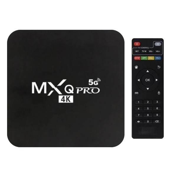 Смарт приставка MXQ Pro 4K 5G 4GB 64GB (Черный)