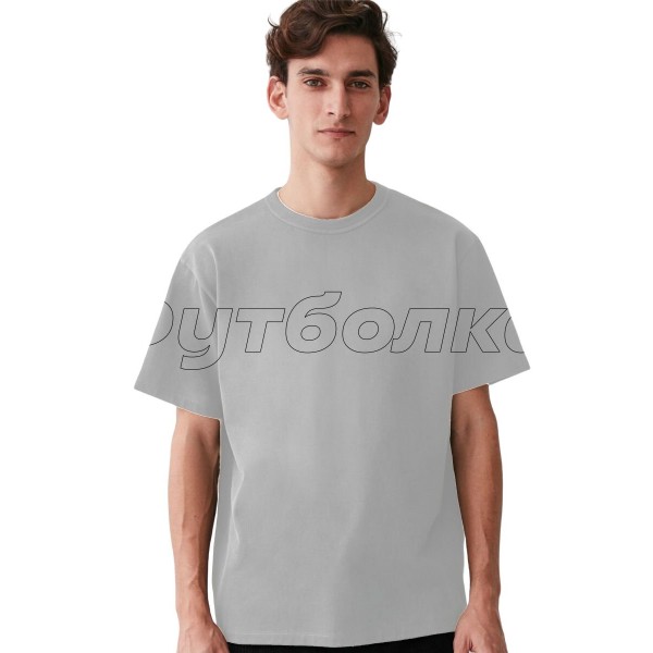 Мужская футболка L (Серая)
