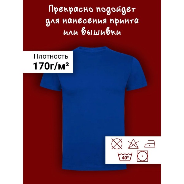 Мужская футболка XXL (Василек)