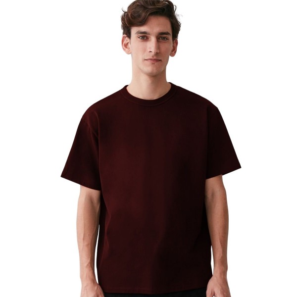 Мужская футболка XXXL (Бордовая)