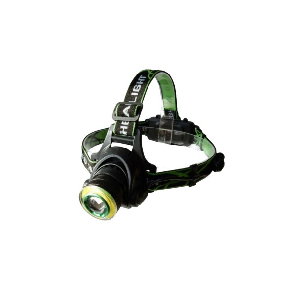 Налобный фонарь HL-T107 T6 (Зеленый)