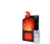 Портативный обогреватель с LCD-дисплеем Flame Heater 500 Ватт (Черный)