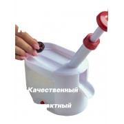 Машинка для удаления косточек из вишни Вишневый бум (Бело-красный)