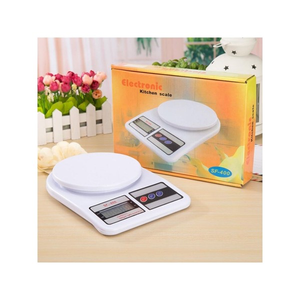 Электронные кухонные весы Electronic Kitchen Scale SF-400 (Белые)