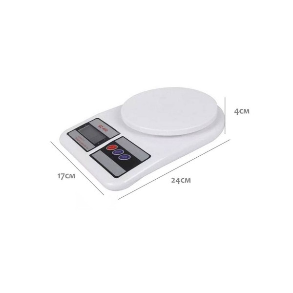 Электронные кухонные весы Electronic Kitchen Scale SF-400 (Белые)