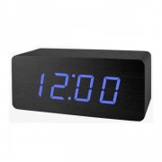 Настольные цифровые часы-будильник VST-863 (черные)