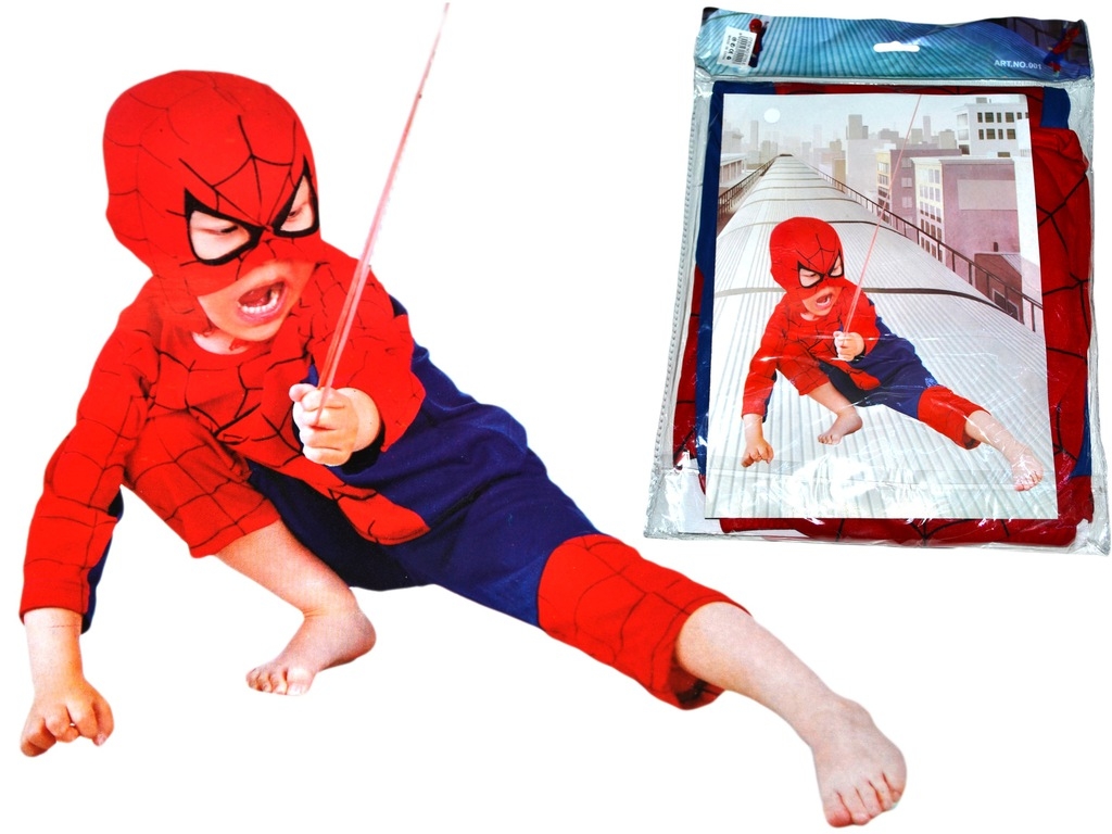 Ребенок в костюме человека паука